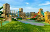 Outdoor play area at Pennywell.