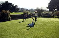 Children playing at Killerton