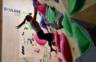 Boulder Exe logo and new holds