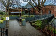 Easy and accessible access to Browns Brasserie & Bar