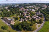Campus aerial shot
