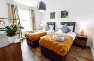 Double room with two single beds