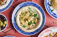 Colourful food and drink at Comptoir Libanais