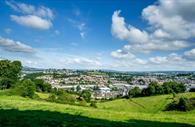 View over Newton Abbot