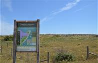 Dawlish Warren Nature Reserve signage