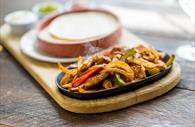 Chicken fajitas