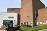 Outside Exeter Northcott Theatre