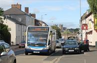 Stagecoach Exeter - driving through an estate