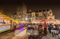 Exeter Christmas Market on Cathedral Green