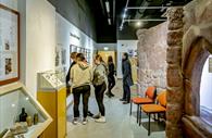 Visit the heritage centre at the Underground Passages