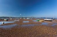 Exmouth Beach and Boats
