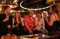 A work night out at Flight Club Exeter