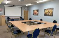 Boardroom layout at Fresha