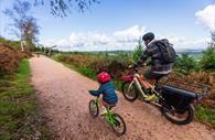 Family fun on two wheels exploring Haldon Forest Park