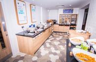 Kitchen area at Holiday Inn Express Exeter City Centre