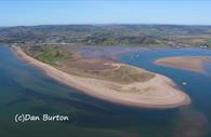 Dawlish Warren Birds Eye view