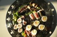 Tuck into home made sushi on the SNARK