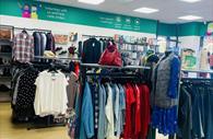 Inside Children's Hospice South West shop at Cranbrook