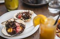 Delicious local seafood at Crave Exeter