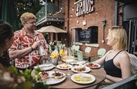 Eating out at Crave Exeter