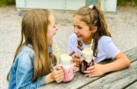Kids love a milkshake
