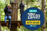 Save 20% at Go Ape Haldon