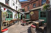 Old Firehouse exterior - outdoor terrace