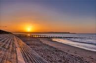 Dawlish Warren Beach at Sunrise