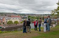 Red Coat Guided Tours overlooking Exeter's Historic Quayside