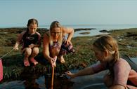 Rockpooling at Exmouth beach