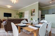 Living and dining space