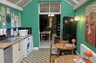 Laundry area at Melbury Rooms & Studios