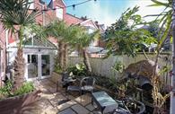 Private courtyard area to relax outside