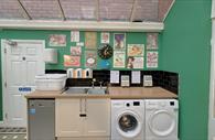 Laundry room at Melbury Rooms & Studios