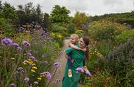 Vibrant colours in the Hot Garden at RHS Rosemoor in Summer