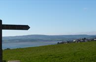 View from orcombe point