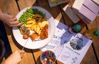 Kids meals and family time at Double Locks.