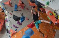 Hanging out at Quay Climbing Centre