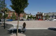 Crediton town square