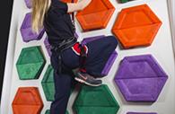 lots of walls to climb at Clip 'n Climb Exeter