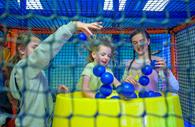Indoor soft play area at Crealy Theme Park