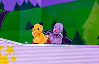 Sooty and friends at Crealy Theme Park