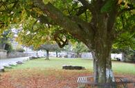 Widecombe in the Moor Village Green, Dartmoor