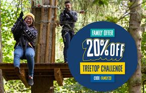 Save 20% at Go Ape
