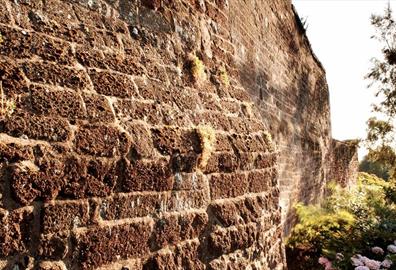Roman city wall