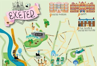 Exeter Literary Map