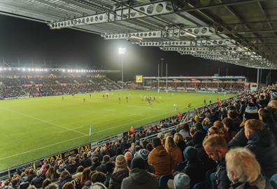Your guide to cheering on the Exeter Chiefs at Sandy Park