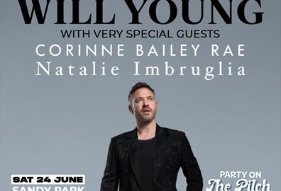 Win two tickets to see Will Young at Party on the Pitch