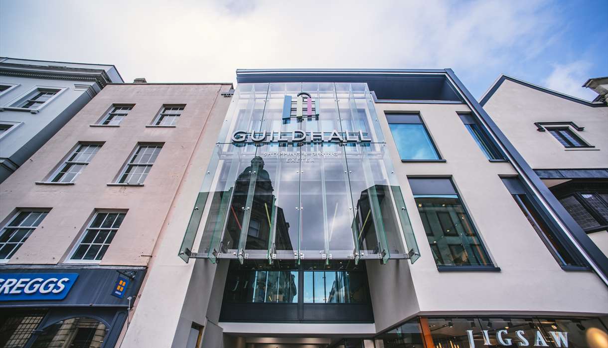 The Guildhall Shopping Centre - high street entrance