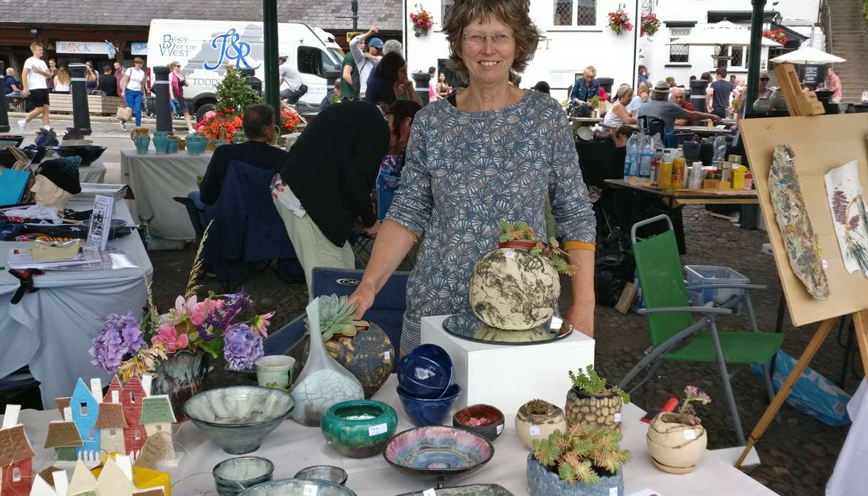 Exeter Potters Market - Stand
